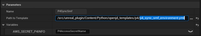 Sync From Perforce for SMF